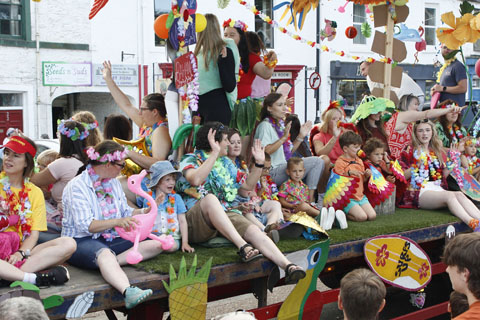 Kirkcudbright Parade August 2025 